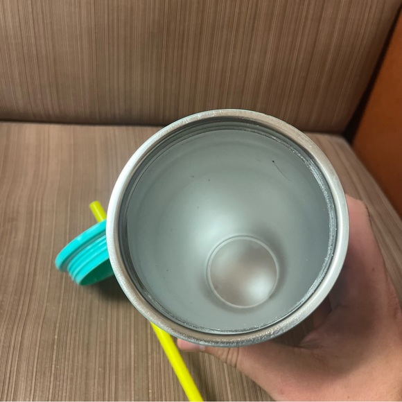Starbucks Blue and Yellow Ombre Stainless Steel 24oz Cold Cup 2021 - Picture 6 of 6